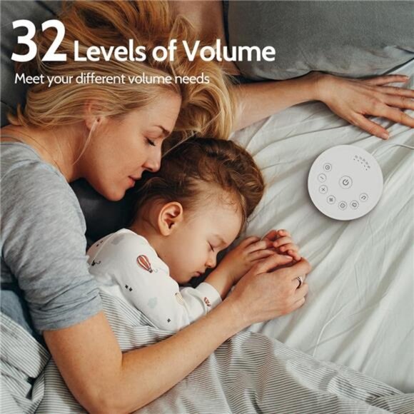Color Noise Sound Machines Sleep White Noise Machine with 25 Soothing Sounds 32 - Picture 6 of 8